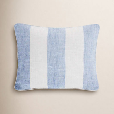 Awning Striped Outdoor Reversible Pillow Cover