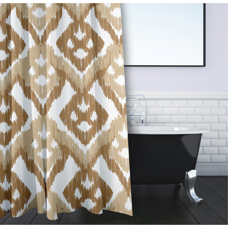 Rideau de douche Groth, Taupe