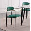 Ensemble de chaises rembourrées en tissu 2 pièces-497790367