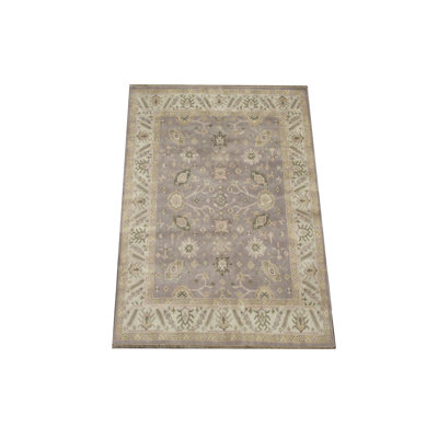 Tapis gris Oushak 8 x 10