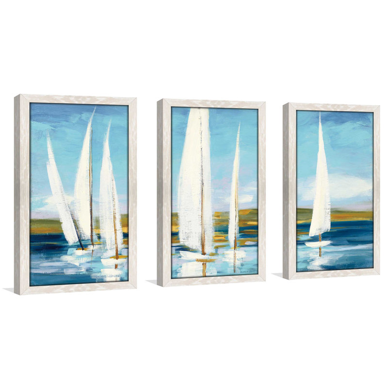 « horizon », reproduction de peinture à l’acrylique multi-parties, L 40,5 po x H 25,5 po x P 1 po