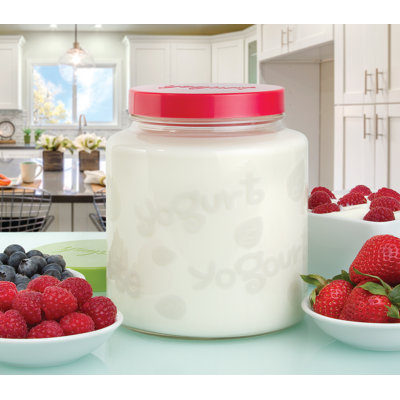 Euro Cuisine 2 Qt. Glass Jar with Lid -  Not Compatible with 2025 Edition of this Model