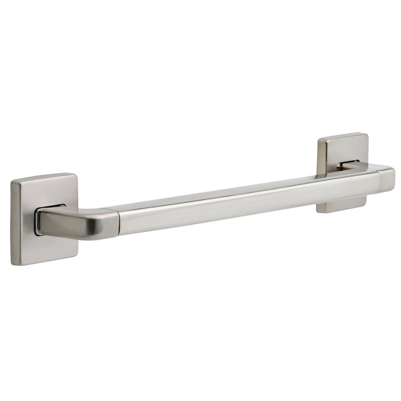 Bath Safety 18" Grab Bar, Brilliance Stainless