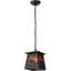 Luminaire suspendu géométrique 1 lumières lanterne