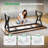 Computer Desk Executive Desk With Thick Wooden Tabletop And Metal Frame-1172782365-1172782366