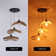 Luminaire suspendu en rotin 3 lumières