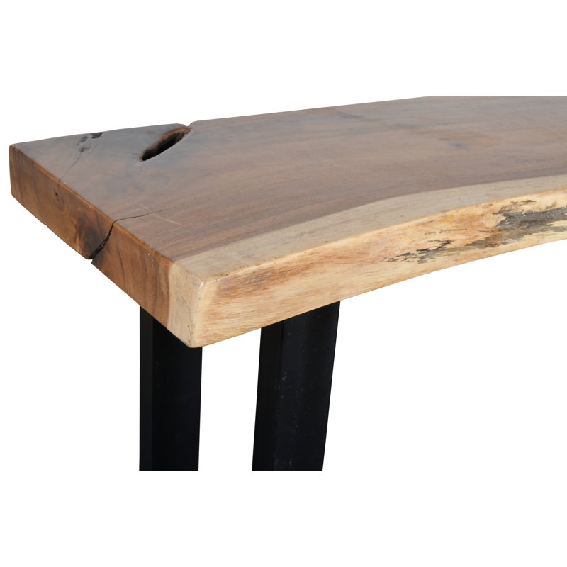 Boon 78.75'' Solid Wood Top Console Table