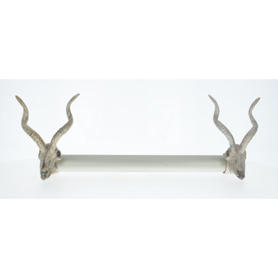 Tringle à rideaux simple Sheilds Addax Skull