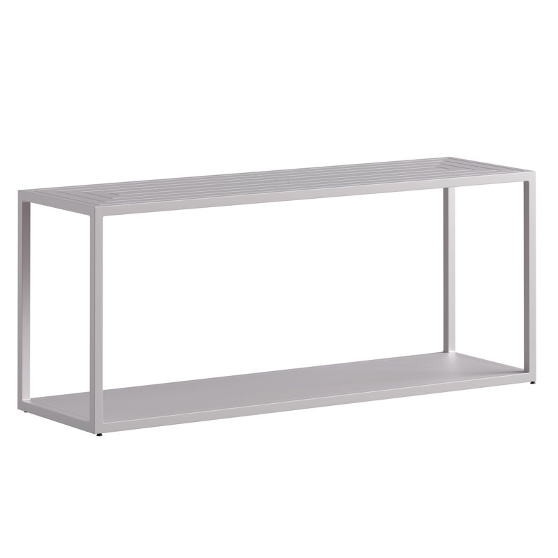 Console Table, French Gray