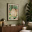 Cat by the Window Japandi - Wrapped Canvas-73926668-73926669