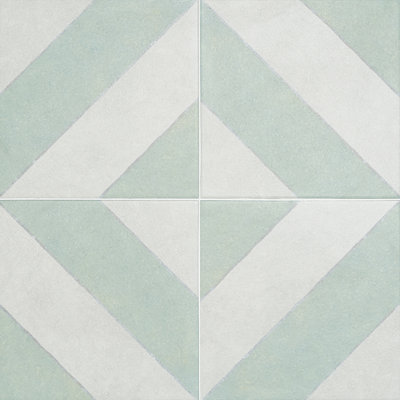Ava Diagonal 9" x 9" Porcelain Tile