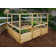 8 ft. w x 8 ft. D Cedar Garden in a Box with Deer Fence