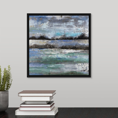« lake ile », peinture sur toile