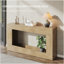 Console de 63 po en bois avec tablette de rangement-118701534