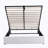 Heavy-Duty Solid Wood Upholstered Platform Bed with Hydraulic Storage System-100377392-100377399