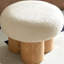 Tabouret avec coussin en peluche Grieg-1490628363