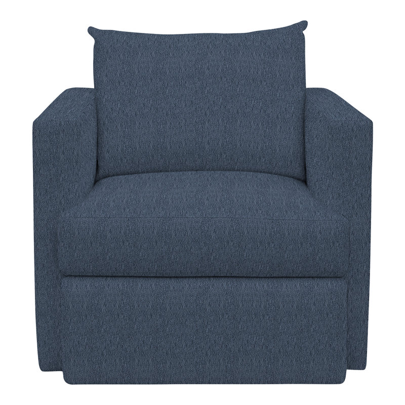 Fauteuil pivotant 33,5 po Emory, Jolie neige