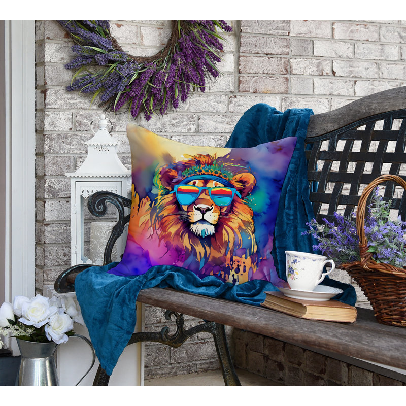 Coussin Hippie, H 18 po x l 18 po