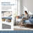 White Solid Wood Twin Daybed with Under-Bed Storage & Sofa-Style Design-1358428221