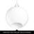 12 in. White Globe Pendant Light-1451104288-1451104292