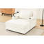 Beige avec rangement mobile, ports, porte-téléphone et poches latérales, fauteuil multifonctionnel polyvalent pour le salon, rangement caché, deux poches-1103133911