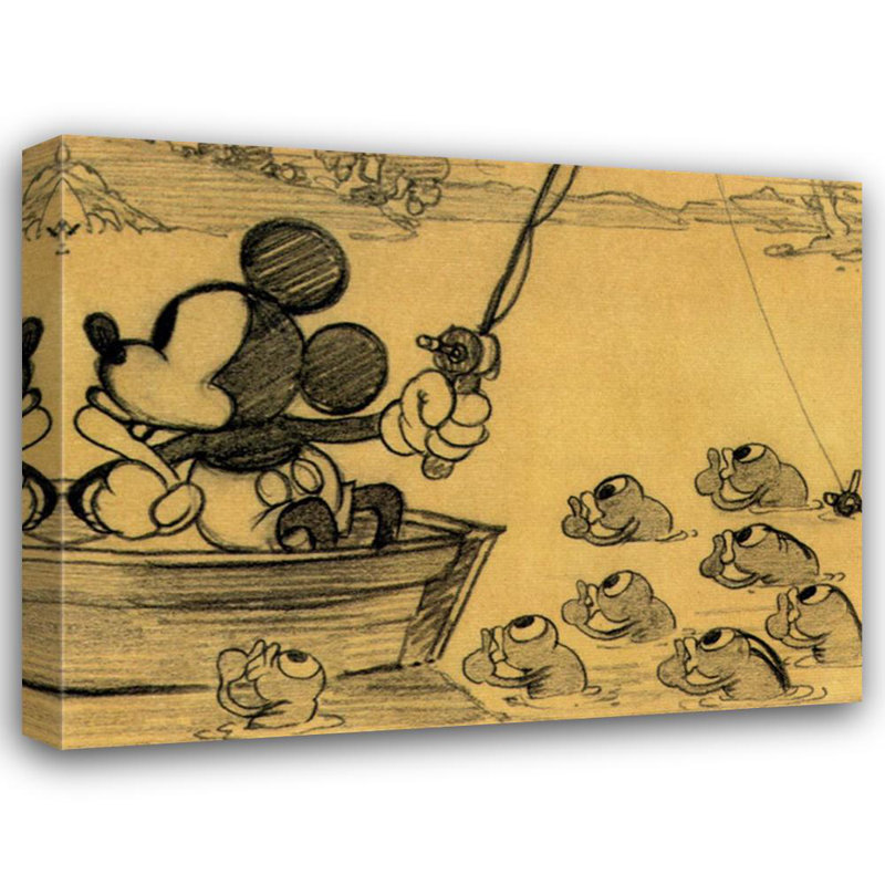 Fishin 'Around, 1931, H 18 po x l 24 po