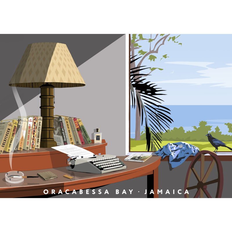 Oracabessa Bay by Richard O'Neil - Print, No Frame, 30 cm H x 40 cm W x 1 cm D