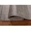 Tapis brun / taupe en soie noué à la main de conception unique 5 pi 10 po x 7 pi 8 po