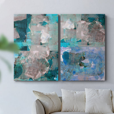 Impasto III - Toile tendue avec châssis de qualité supérieure - Prêt à accrocher