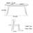 Italian rectangular dining table-308567753-308567751