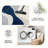 1PC Abstract Wavy Navy Blue Neutral Tone Minimalist Modern area rugs for Living Room, Soft and Comfortable, Suitable for all seasons, easy-to-maintain, machine washable Indoor floor mat, Under Table Farmhouse suitable for dining room, bedroom, home-129466934
