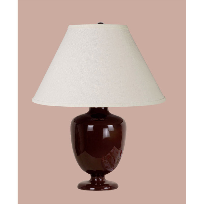 Lampe de table 17,5 po brune madeleine