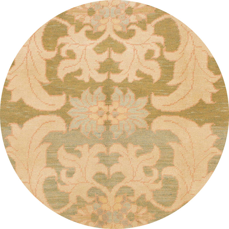 Clarise Abstract Indoor Rug, Round 5'