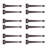4" H x 1" W Strap Door Hinges