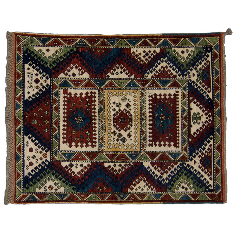 Bordjalu Hand Woven Wool Area Rug