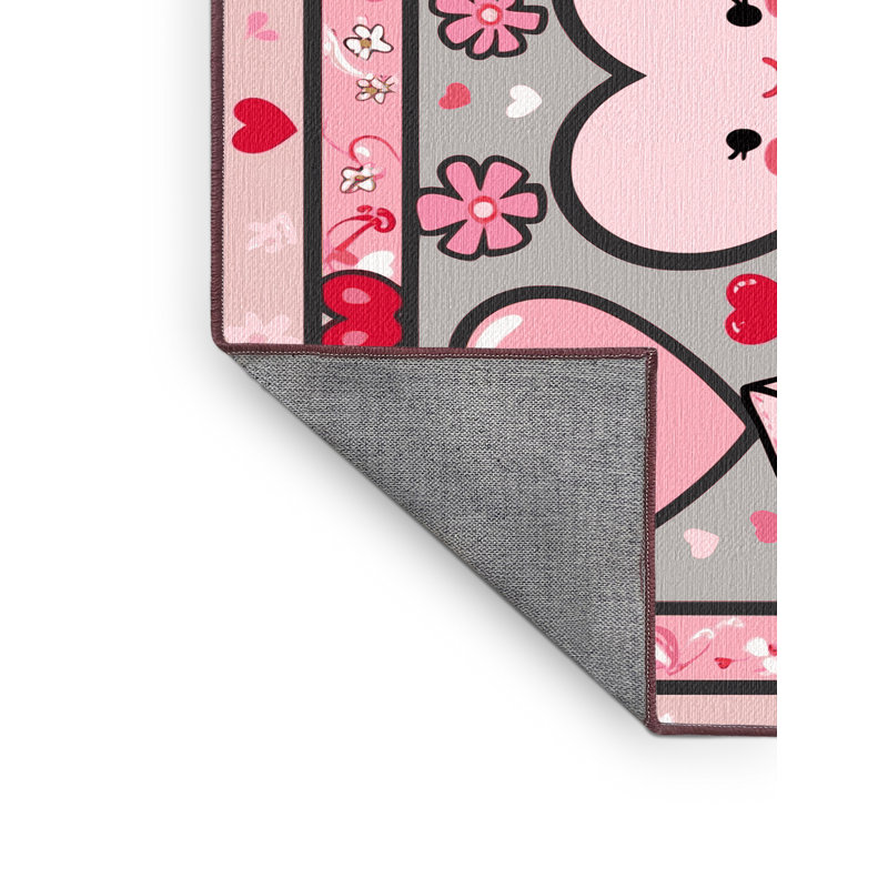 Tapis de Noël East Urban Home, Rectangulaire 2 pi x 3 pi