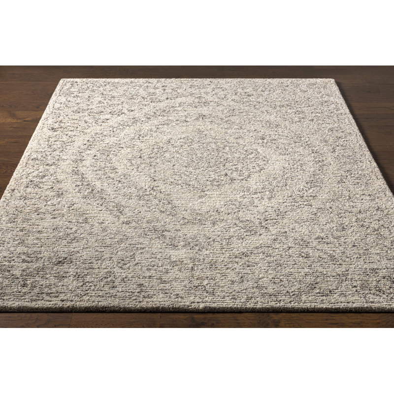 Nishank Damask Indoor Rug, Rectangle 2' x 3'