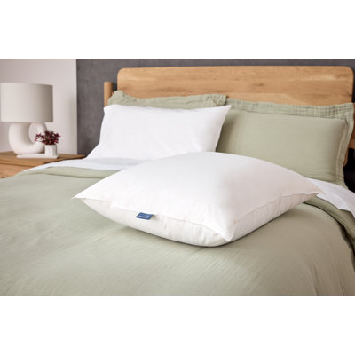 Down Pillow With Organic Cotton Fabric
