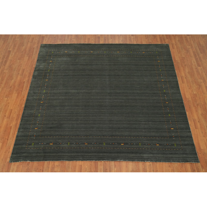 Tapis tribal de style oriental Gabbeh 9 x 10