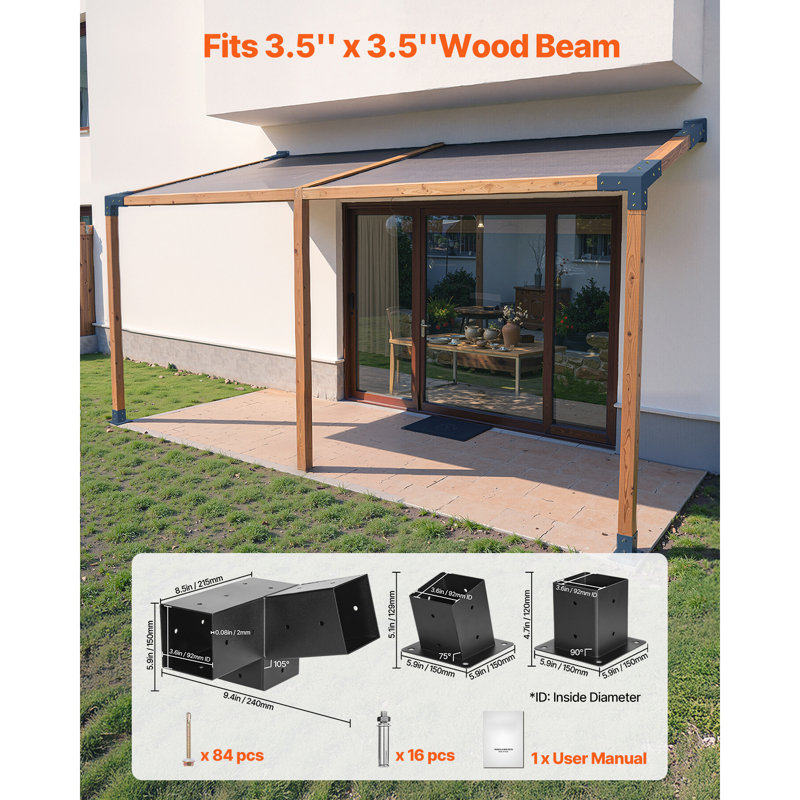 VEVOR Black Steel Hardware