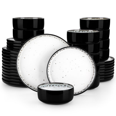 36 Piece Stoneware Dinnerware Set - Service for 12