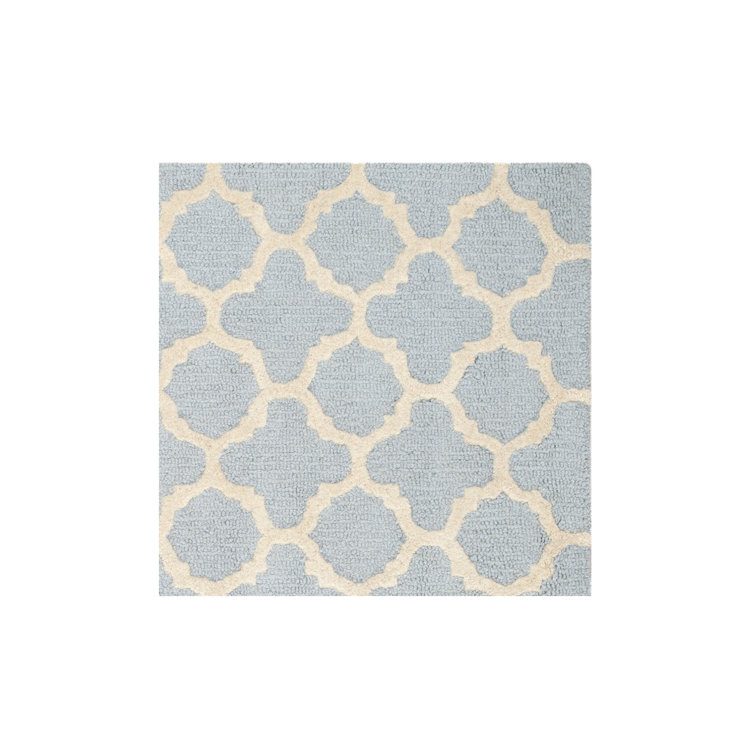 Cannen Hand Tufted Wool Geometric Rug