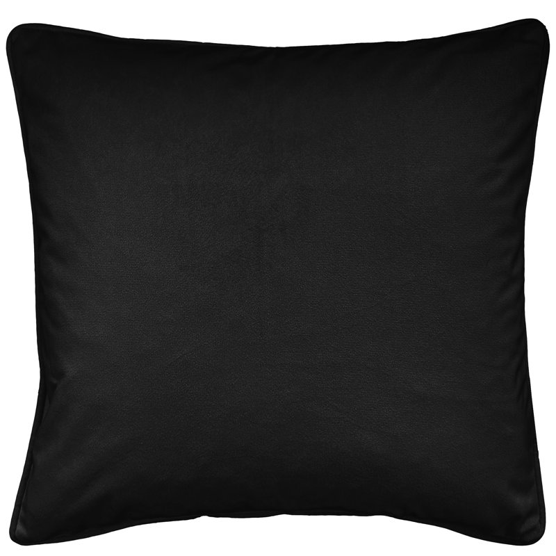 Aenneea Square Cushion Cover, Black