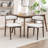 Upholstered Solid Wood Dining Chair Side Chair-1686037627