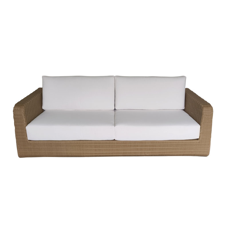 Hodgeman 84" Wicker Outdoor Sofa