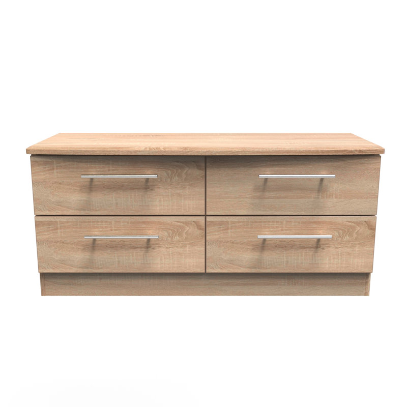 Fully Assembled Bahira 4 - Drawer Chest of Drawers