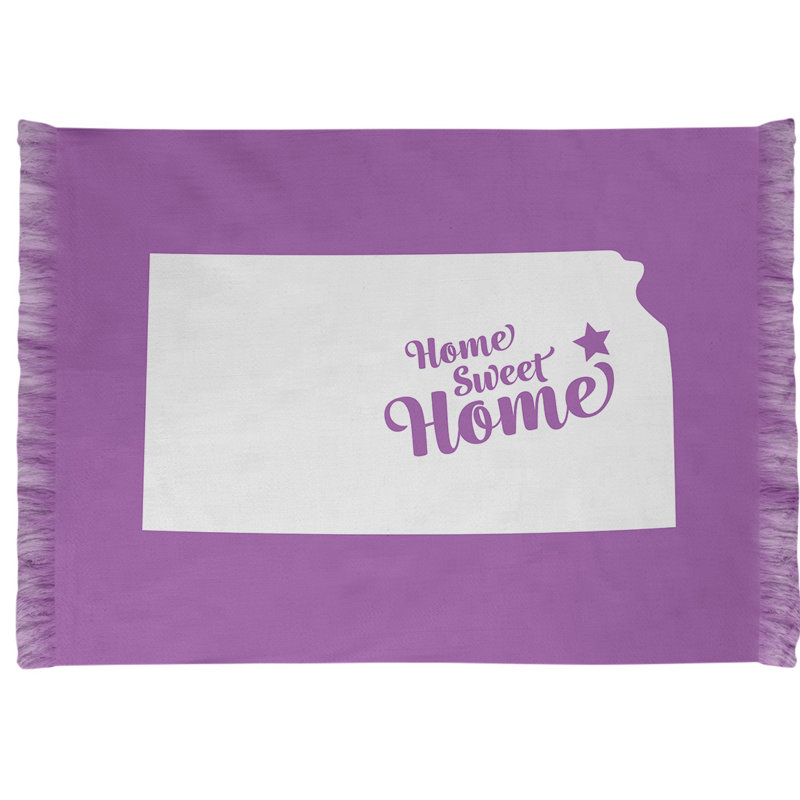 Tapis de zone mauve topeka the home