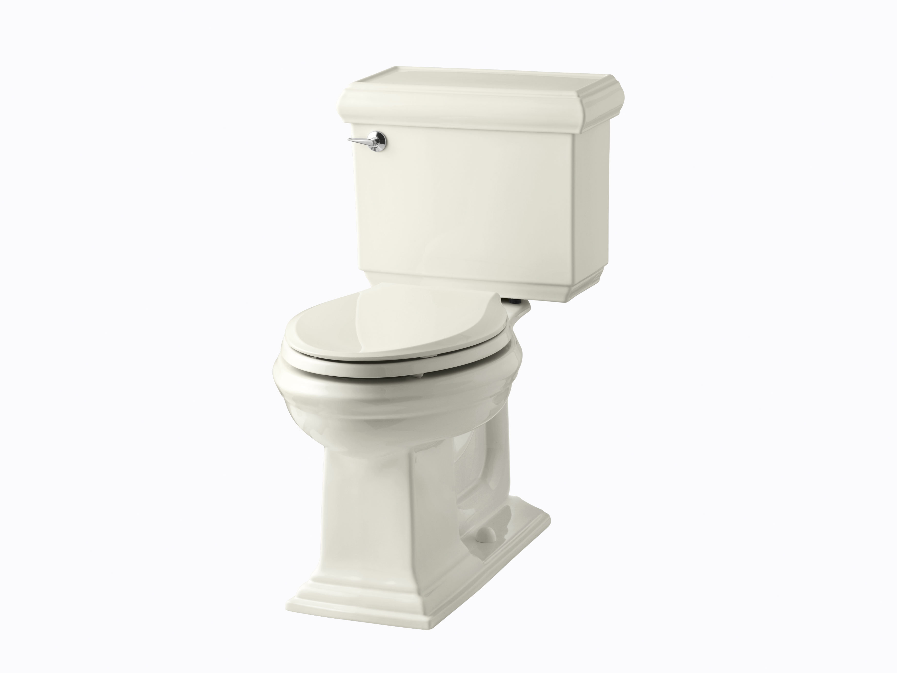 K-3816-0,96 Kohler Memoirs™ Classic Comfort Height Two-Piece Elongated 1.28  GPF Toilet with Aquapiston Flush Technology  Reviews Wayfair