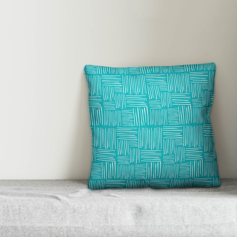  Coussin Crosshatch