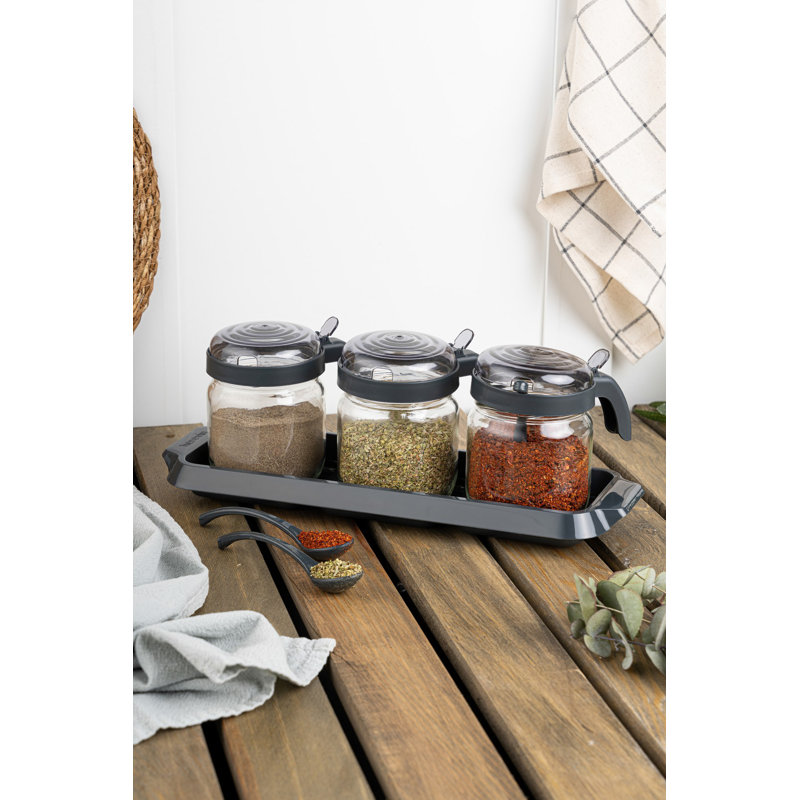 Spice Jar Set (4 Pieces)